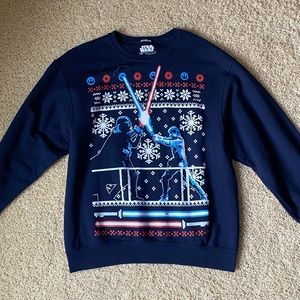 Star wars holiday crew neck